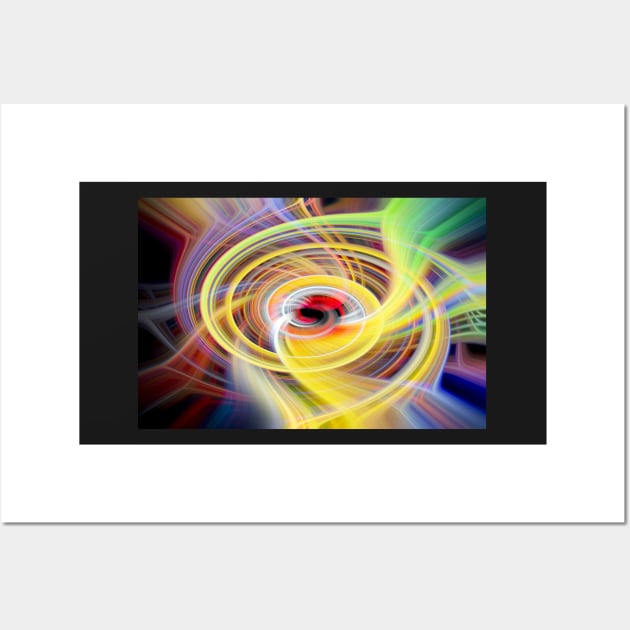 Colour Cocaine Twirl Wall Art by heidiannemorris